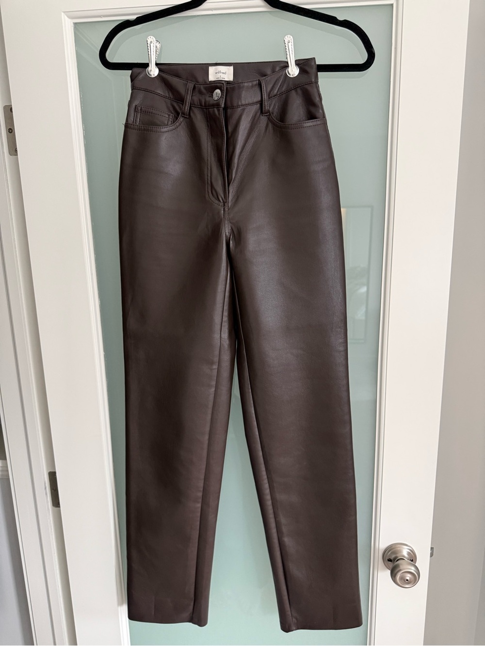 Wilfred Melina Pant in Rich Mocha Brown